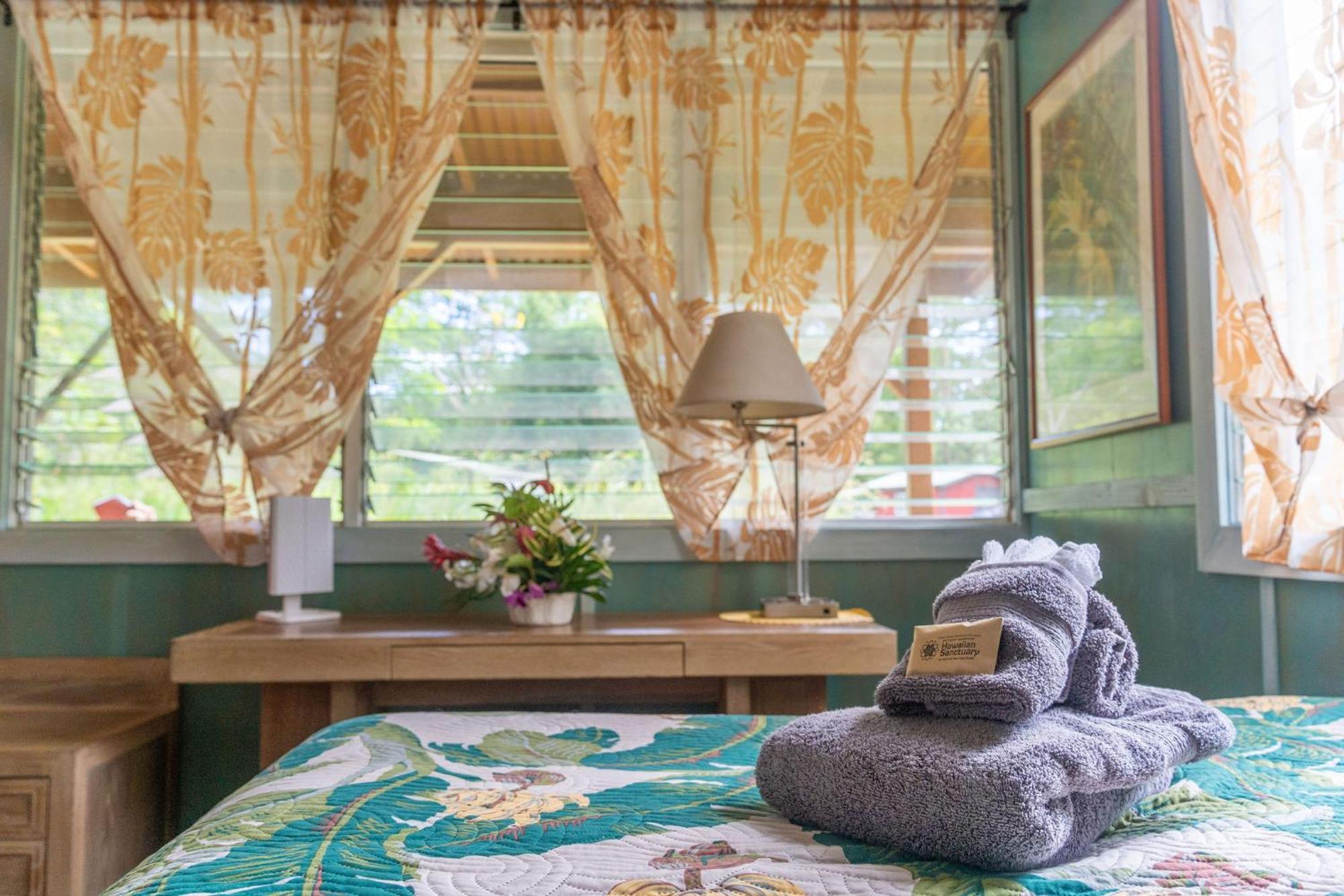 Villa Hawaiian Sanctuary Eco Retreat Center Pahoa Esterno foto