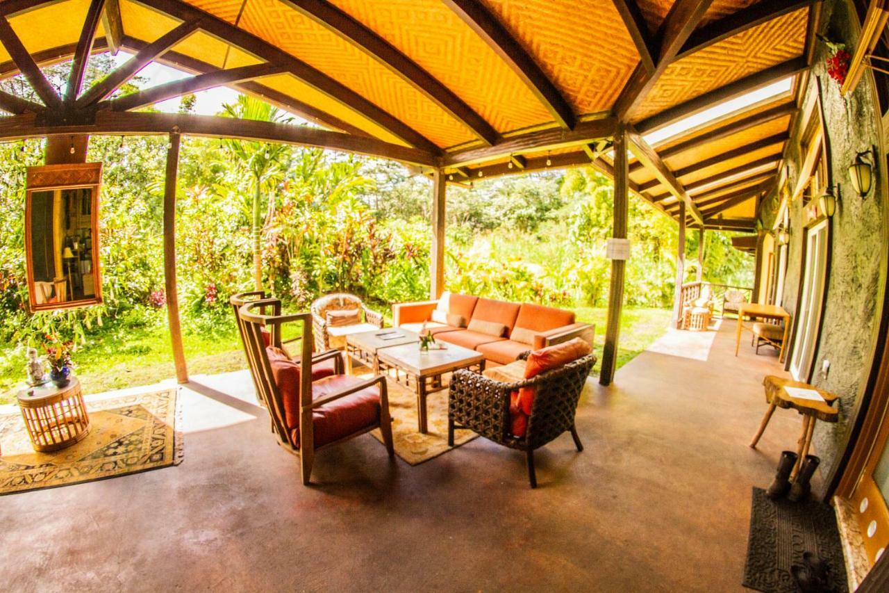 Villa Hawaiian Sanctuary Eco Retreat Center Pahoa Esterno foto